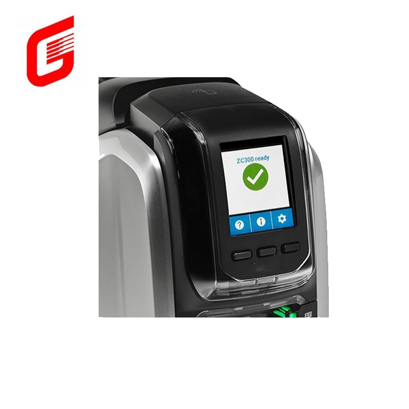 Zebra ZC300 300dpi ID Card Printer Fast and Single or Double Sided Printing with USB