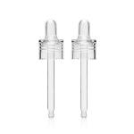 Clear Glass Dropper Bottle Cosmetic Container 30ml Clear Glass Bottle