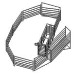 Goat Sheep Farm Corral Panels CE ISO PE Coated Stainless Steel Galvanized