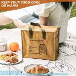 Lunch Bag Women Insulated Lunch Bag Cooler, Portable Tyvek Lunchboxes Women