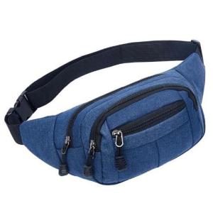 Wholesale Durable Stylish Fanny Pack 600D Tone Polyester Made With 3 Zipper Pockets from china suppliers