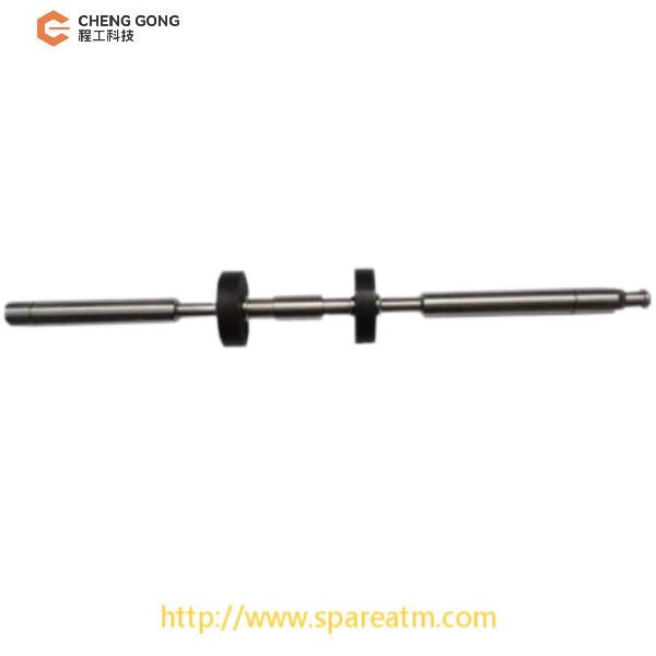 445-0729504 4450729504 NCR S2 Channel Rubber Wheel Shaft Assembly For NCR Parts