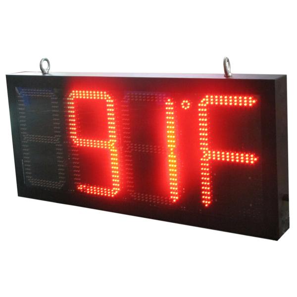 8"-72" Digit Height Waterproof Led Time Date Temperature Display Signs Outdoor