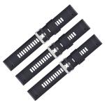 Women Men Sport TPU Rubber Watch Bands Strap 26mm Width Replacement