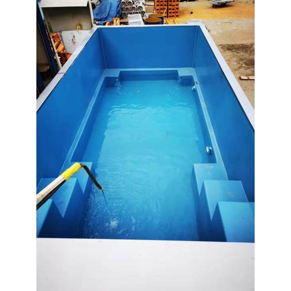 Outdoor 20ft 30ft 40ft Shipping Container Swimming Pool with Filtration Included and Customized Color