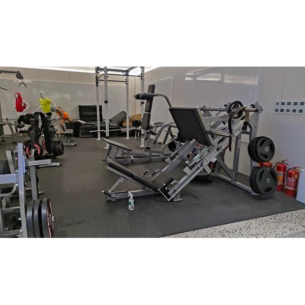 Iron Coated Rubber Gym Weight Plates 5 LB 10 LB 25 LB 35 LB 45 LB Tri Grip Weight Plates