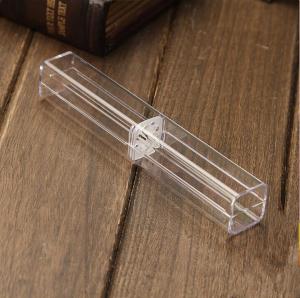Wholesale Lowest Price Transparent plastic PVC pen Box gift promotion use from china suppliers