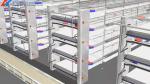 4 Tiers Layer Battery Cage Poultry Farming Battery Cage System