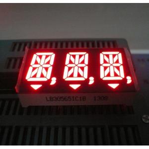 Green Alphanumeric Triple-Digit 14 Segment LED Display For Instrument Panel 14