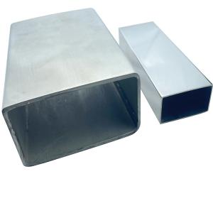 Wholesale 50mmx150mm Big Size Thick Wall Inox Metal Tube ASTM A554 201 304 316 Grade Stainless Steel Rectangular Pipe from china suppliers