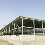 Prefab Heavy Structural Steel Fabrication , Light Steel Frame Construction
