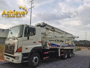 Wholesale PLC Used ZOOMLION Concrete Pump Truck 37 Meter On HINO Truck from china suppliers
