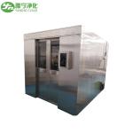 LCD Time Display Clean Room Air Shower , Stainless Steel Dust Free Room