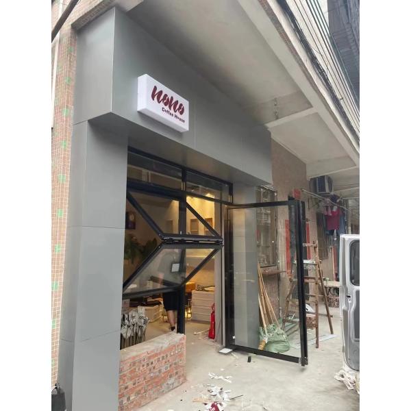 Aquarium Structural Acrylic Folding Windows - 200mm Thick Panels