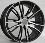 Staggered Rims Customized For BMW M6 / Black Machined 19" Forged Alloy Wheel