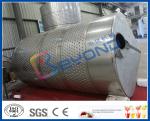 Stainless Steel Double Layer Tank For Storage / Insulation 0 ~ 100℃ Temperature