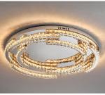 Luxury Crystal Ceiling Lamp Suitable for Living Room Bar Bedroom Ceiling Lamp(WH