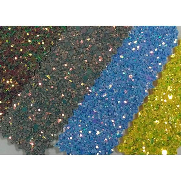 Ktv Wall Paper 3D Shiny Glitter Fabric Multi Mix Color With Woven Backing