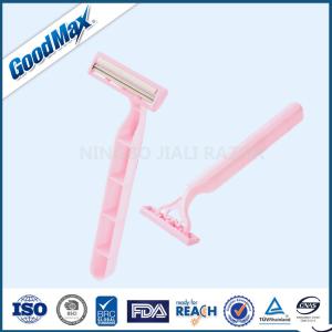 Wholesale Cusomized Logo Twin Blade Safety Razor Coated With Nitrogen Chrome from china suppliers
