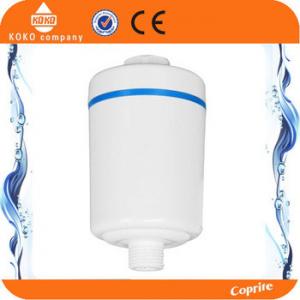 China Active Carbon Bathroom Water Filter For Shower Head Male Inlet / Outlet on sale