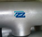 6 X 8 " Galvanized Reducing Tee , Butt Weld Carbon Steel Pipe Fittings