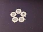 Industrial 95% Alumina Metallized Ceramic Header For Electronic Components