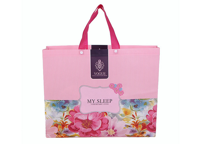 Foldable Canvas Shopping Bags OEM/ODM Custom Design Non Woven Type Reusable