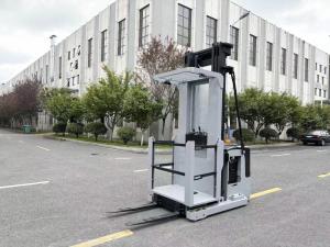 Wholesale Standing Electric Pallet Picker Battery-Powered Order Picker 1000 KG Lift Height 6000 Meters from china suppliers