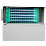 19 Inch Fixed Type 72 Cores SCUPC 3U Fiber Optic Distribution Unit