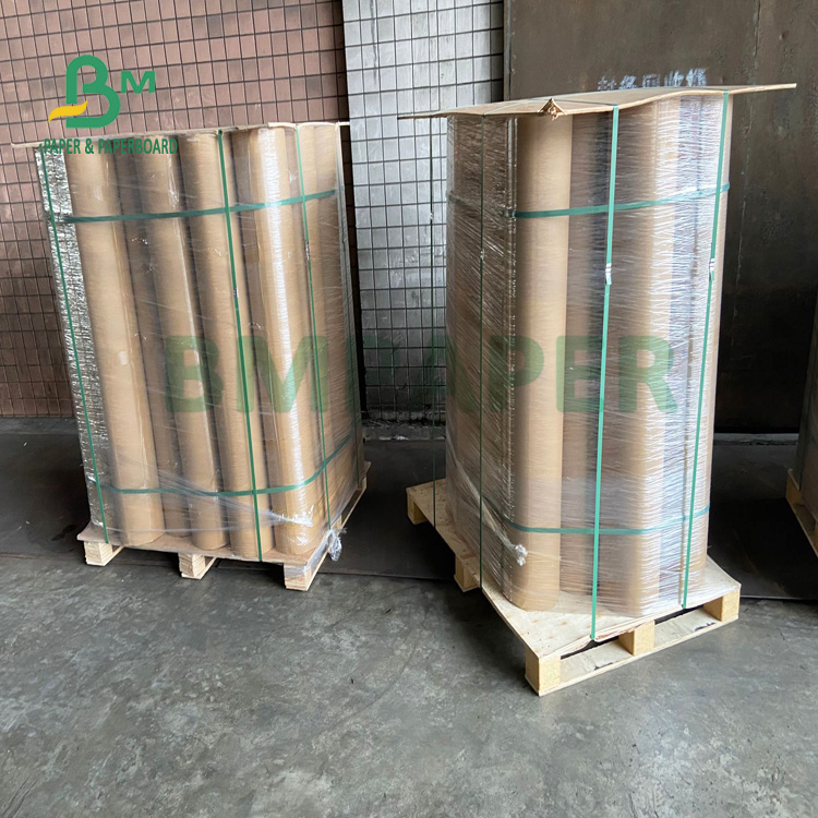 135gsm Brown Sack Kraft Paper Food Grade For Meat Packing 43" X 500ft