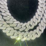 925 Sterling Silver Miami Cuban Link Chain