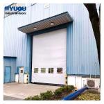 Air Tight 5*5m Quick Roll Up Doors PVC Fabric Fireproof For Pharmaceutical
