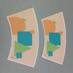 Waterproof Food Grade Single Face Corrugated Paper Roll PE Coated Cup Stock 160