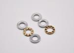 Single Direction Miniature Thrust Bearing , Small Thrust Bearings F2-6 Size 2*6