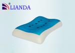 High Density Viscoelastic Cooling Gel Pillow Summer Ice Aqua , Memory Foam