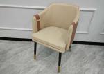 Soft Bag Odm Brown Faux Leather Dining Chairs Black Powder Coated Metal