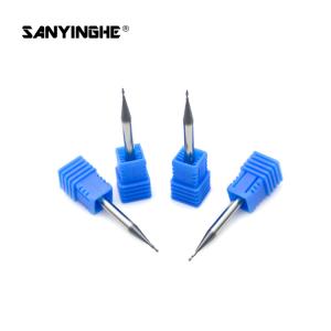Wholesale 1.0mm CNC Solid Carbide Corner Radius End Mills Cemented Carbide Endmill from china suppliers