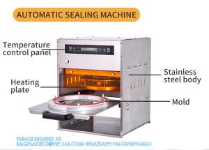Wholesale Automatic Electrical Sealing Machines, Sealer, Tray Sealer Aluminum Foil Manual Heat Sealing Machine from china suppliers