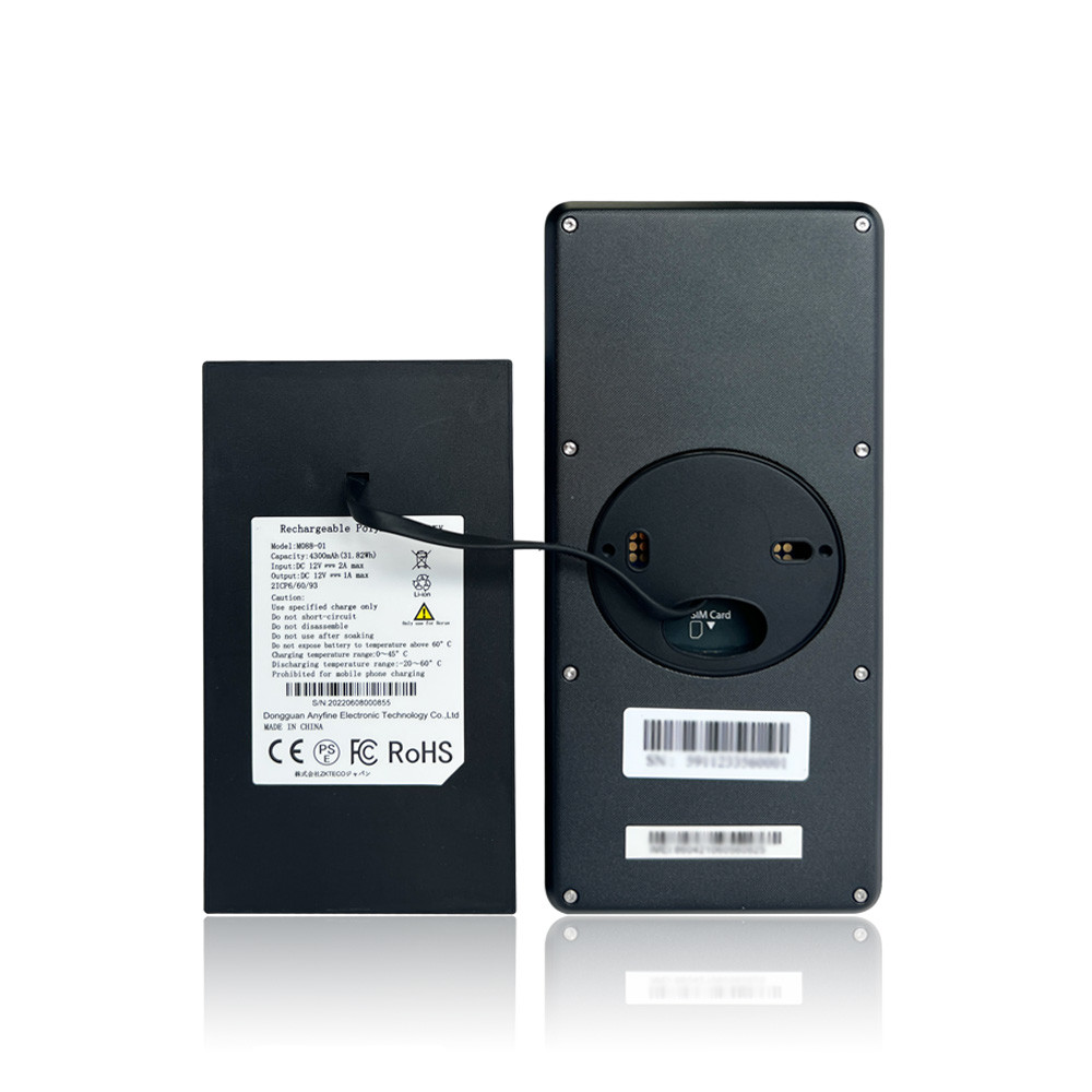 Wireless Facial Recognition Facial Recognition Terminal Large-capacity Backup Battery