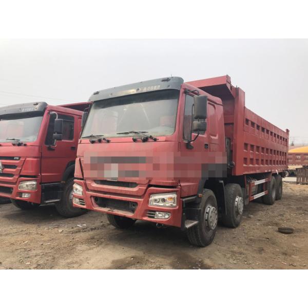 Used HOWO 8X4 12 Wheelers 336HP 371HP Dump Tipper Truck