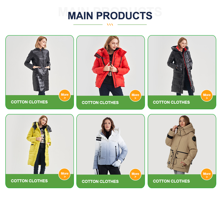 FODARLLOY 2022 New Arrival fashion Women Parka wholesale long warm plus size women winter coats