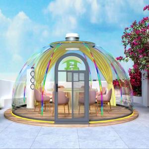 Wholesale Luxurious Garden House Dome House Transparent Bubble House Polycarbonate Dome Tent from china suppliers