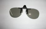 Clip 45 / 135 Degree Linear Polarized 3D Glasses For Imax Cinema Or Home