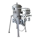 500L-2000L Capacity Stainless Steel 304/306L Candle Filter for Electroplating