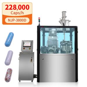 Wholesale Automatic Capsule Filling Machine 228000 Pieces Per Hour 000-5 Capsule NJP-3800D from china suppliers