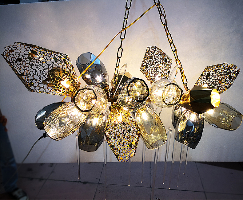 Modern Italy Designer Chandelier Lighting Kichen Hanging Chandelier For Stairway Chandelier(WH-MI-445)
