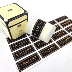 Wholesale Digital Printing Gold Stamp Wedding Candle Stickers Scented Decorative Candle Business Labels from china suppliers