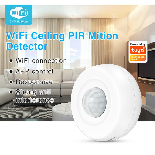 DC3V Tuya Wifi Pir Motion Sensor Human Detector Smart Alarm Sensor