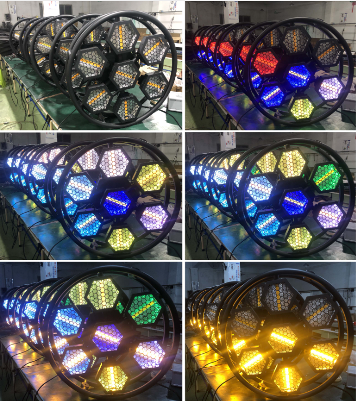 DJ Disco Party Bar Club Stage Effect Lighting with Remote Controller and 200W Power