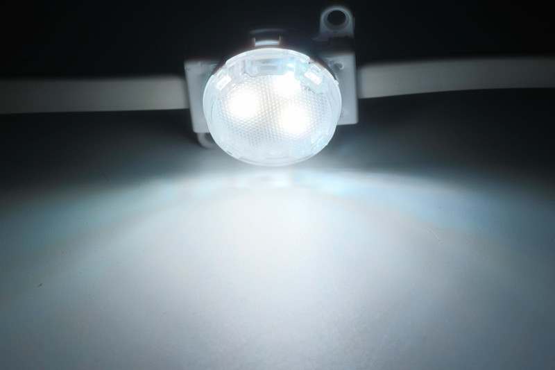 30000hrs IP67 30mm 0.75W 12V SMD 3535 RGB LED Pixel